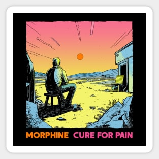 Morphine  -- Original Fan Artwork Design Sticker